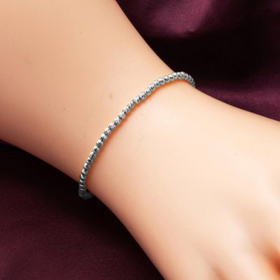 Top Goldlı 14K White Gold Zincir Bracelet - 14K - 3.74g - EZ Gold
