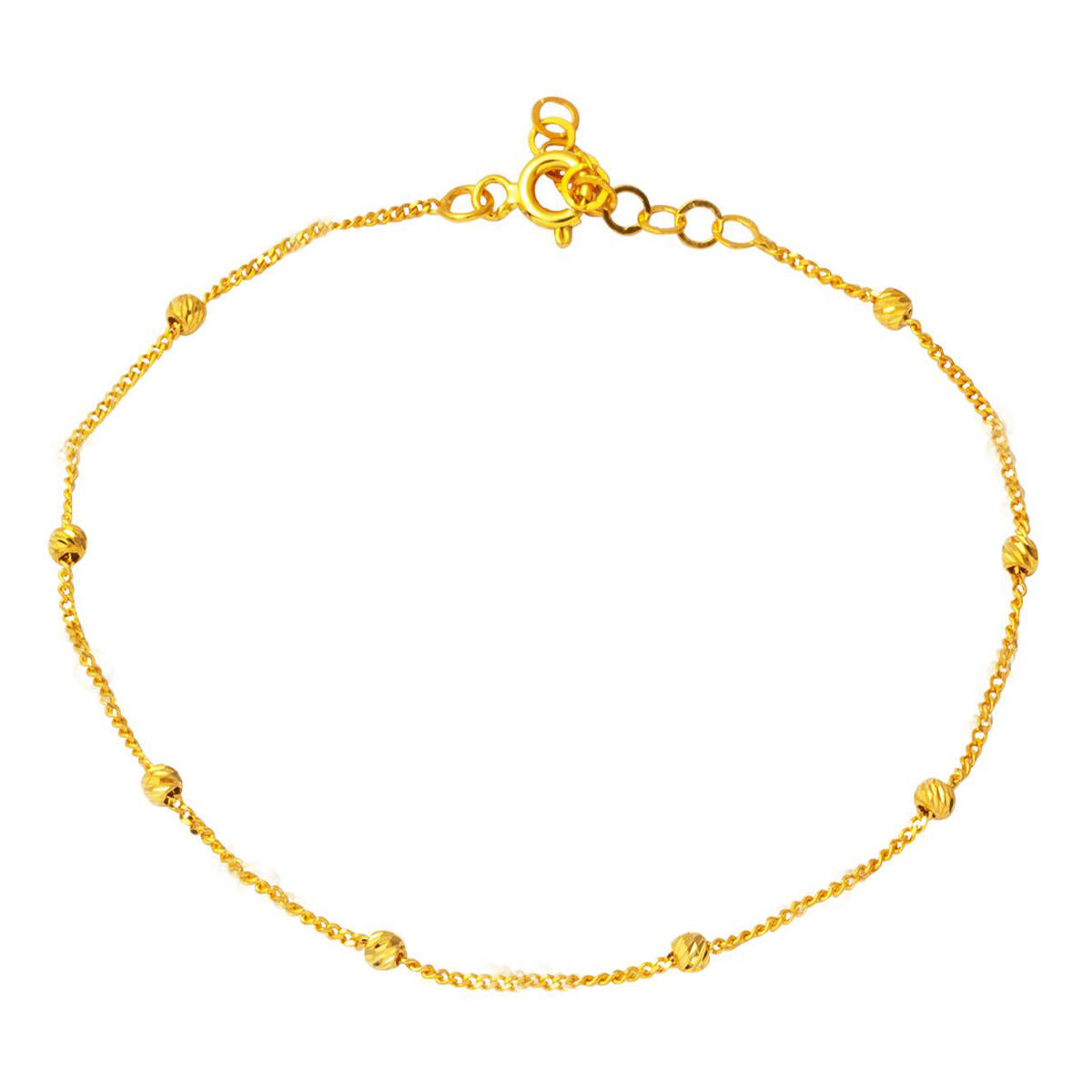 Top Gold 14 Karat Chain Bracelet