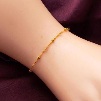 Top Goldlı 14K Zincir Bracelet - 14K - 1.06g - EZ Gold