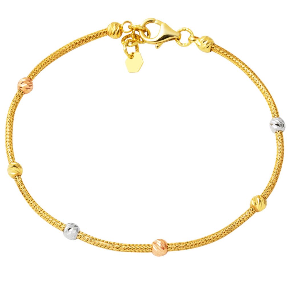 Top Gold 14 Karat Chain Bracelet