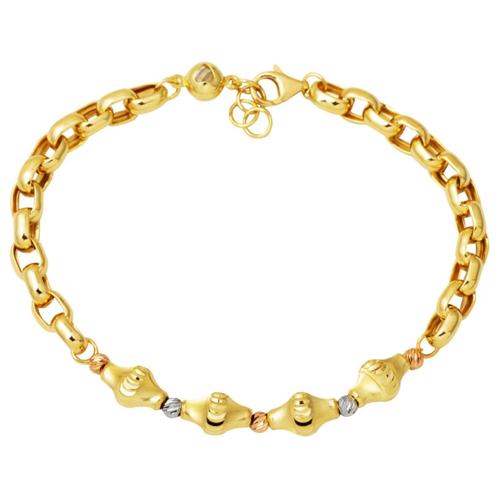 Zila Design 14 Carats Boules Italien Bracelet