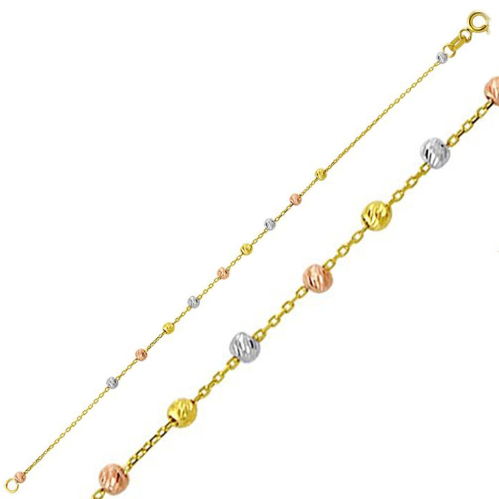 Top Gold 14 Karat Chain Bracelet