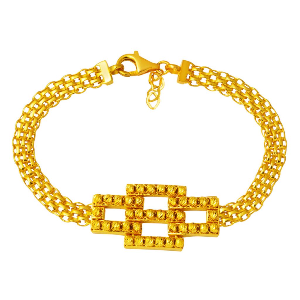 Boules Kaburga 14 Carats Or Bracelet