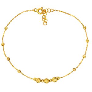14 Karat Yellow Gold Chain Bracelet