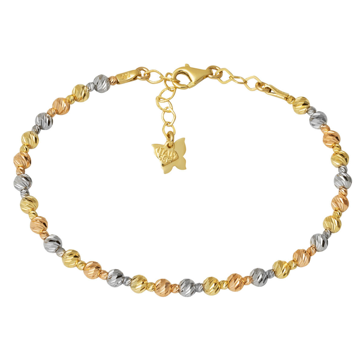 Boules 14 Carats Femme Or Bracelet