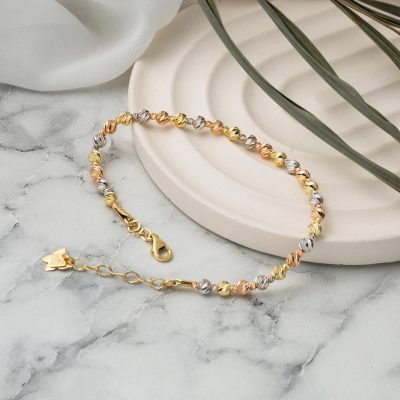 Dorika 14 Ayar Bayan Altın Bileklik - 14K - 4.6g - EZ Gold