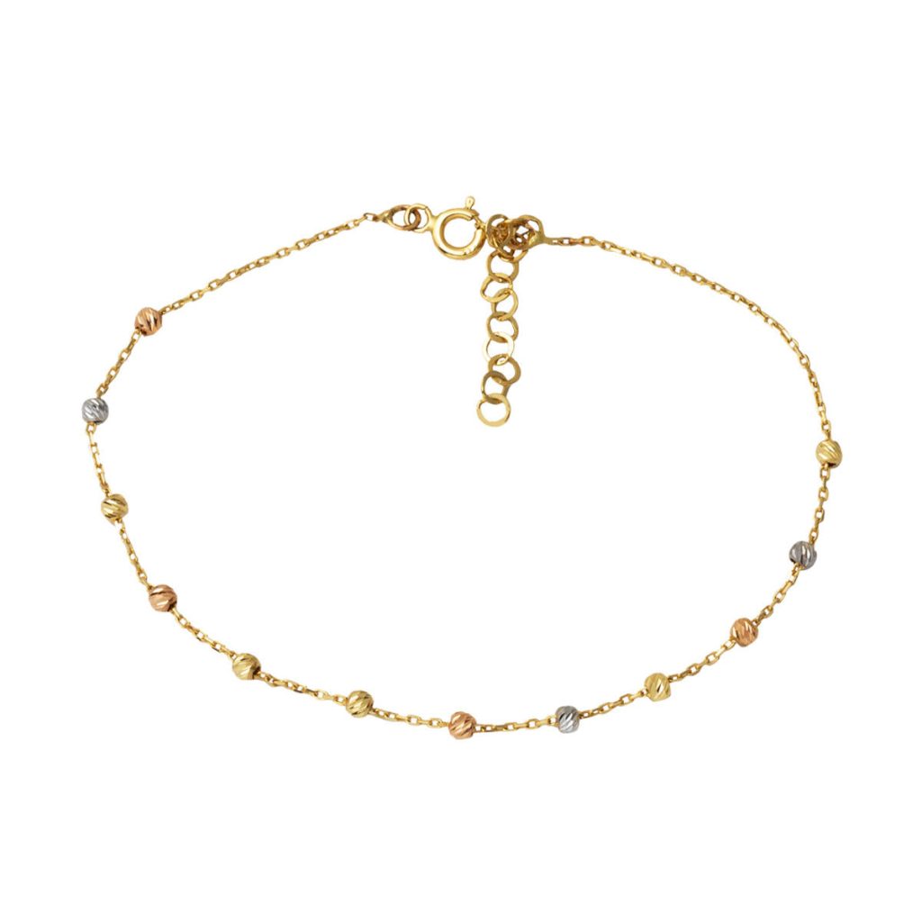 14 Carats Boules Boules Or Bracelet
