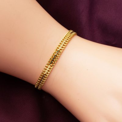 Örme Zincirli 14K Italian Gold Bracelet - 14K - 5.59g - EZ Gold