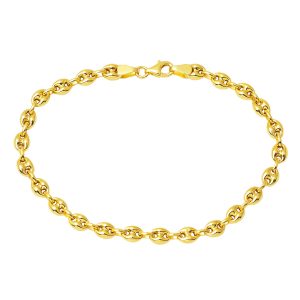 Gemici Düğümü 14 Karat Gold Bracelet