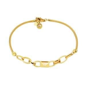 à Anneaux Kalze a Chaine 14 Carats Or Bracelet