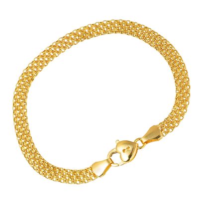 Kalbimin Kilidi Zincir Gold Bracelet