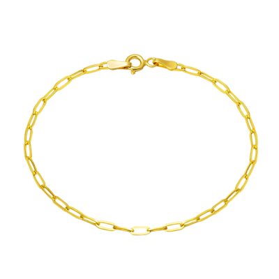 14K Gold Spor Zincir Bracelet