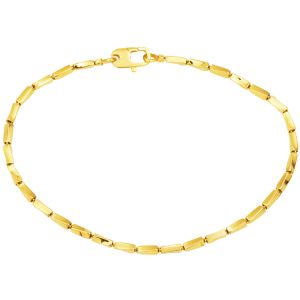 Yellow Gold Minimalist Spor Chain Bracelet