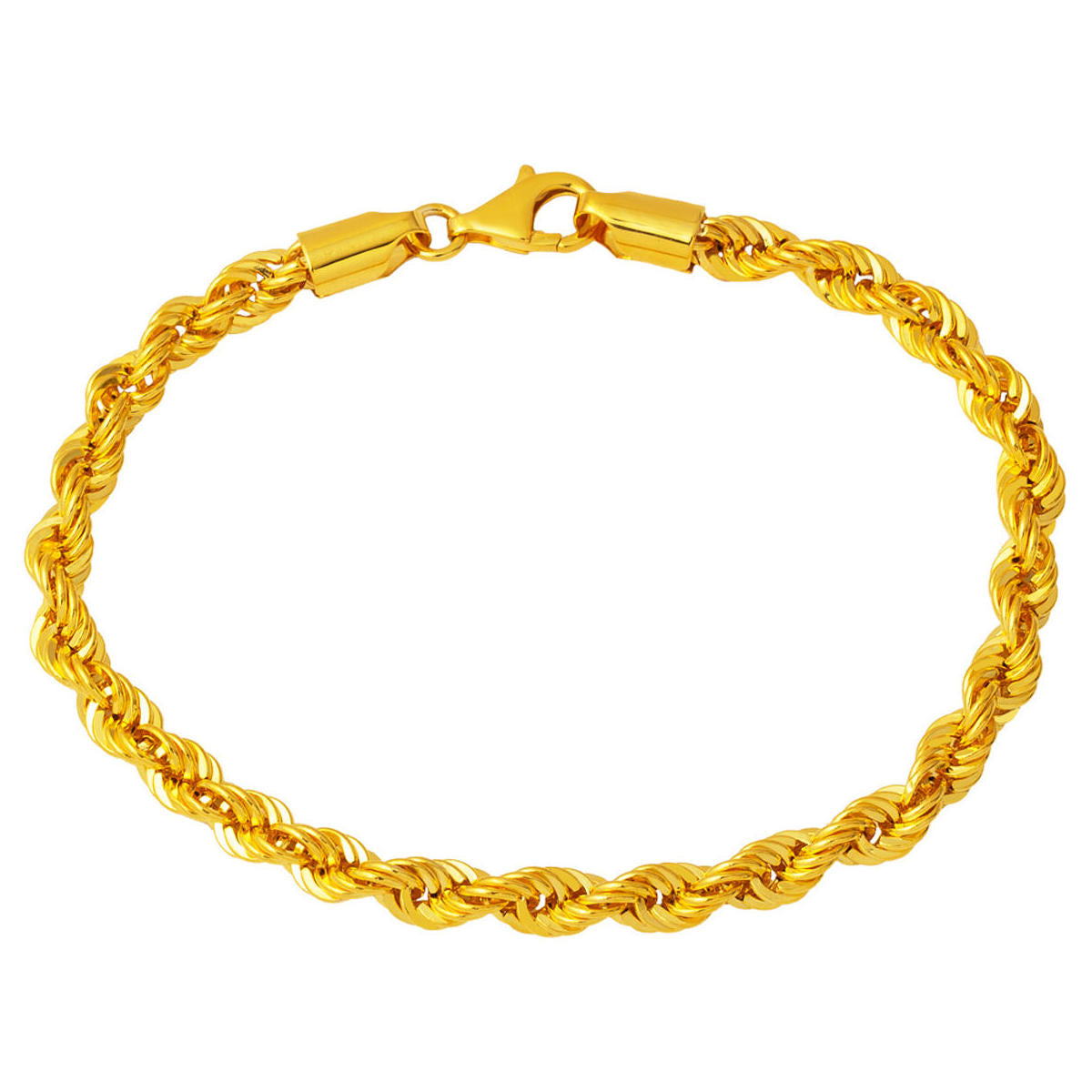 14 Karat Gold Halat Chain Bracelet