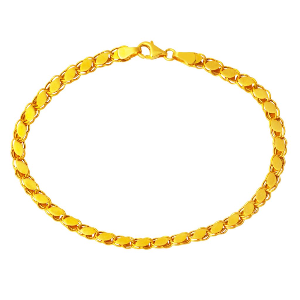 14 Karat Halep Pullu Gold Chain Bracelet