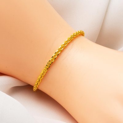 14 Ayar Altın Zincir Bileklik - 14K - 2.5g - EZ Gold