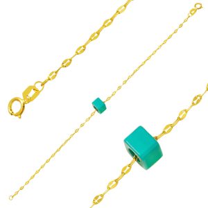 Infinity Chain 14 Karat Gold Bracelet