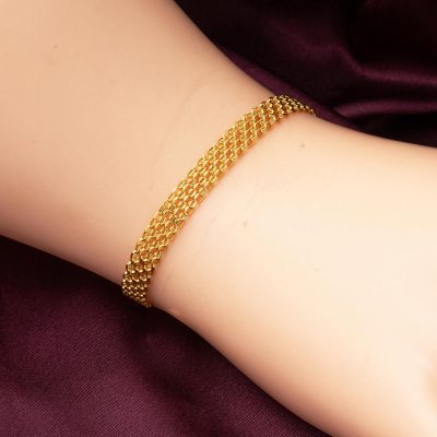 5 mm. 14 Ayar Altın Zincir Bileklik - 14K - 3.15g - EZ Gold