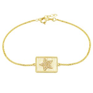 Gold Star Bracelet