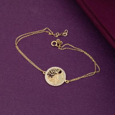 Yaşam Ağacı Altın Bileklik - 14K - 2.06g - EZ Gold