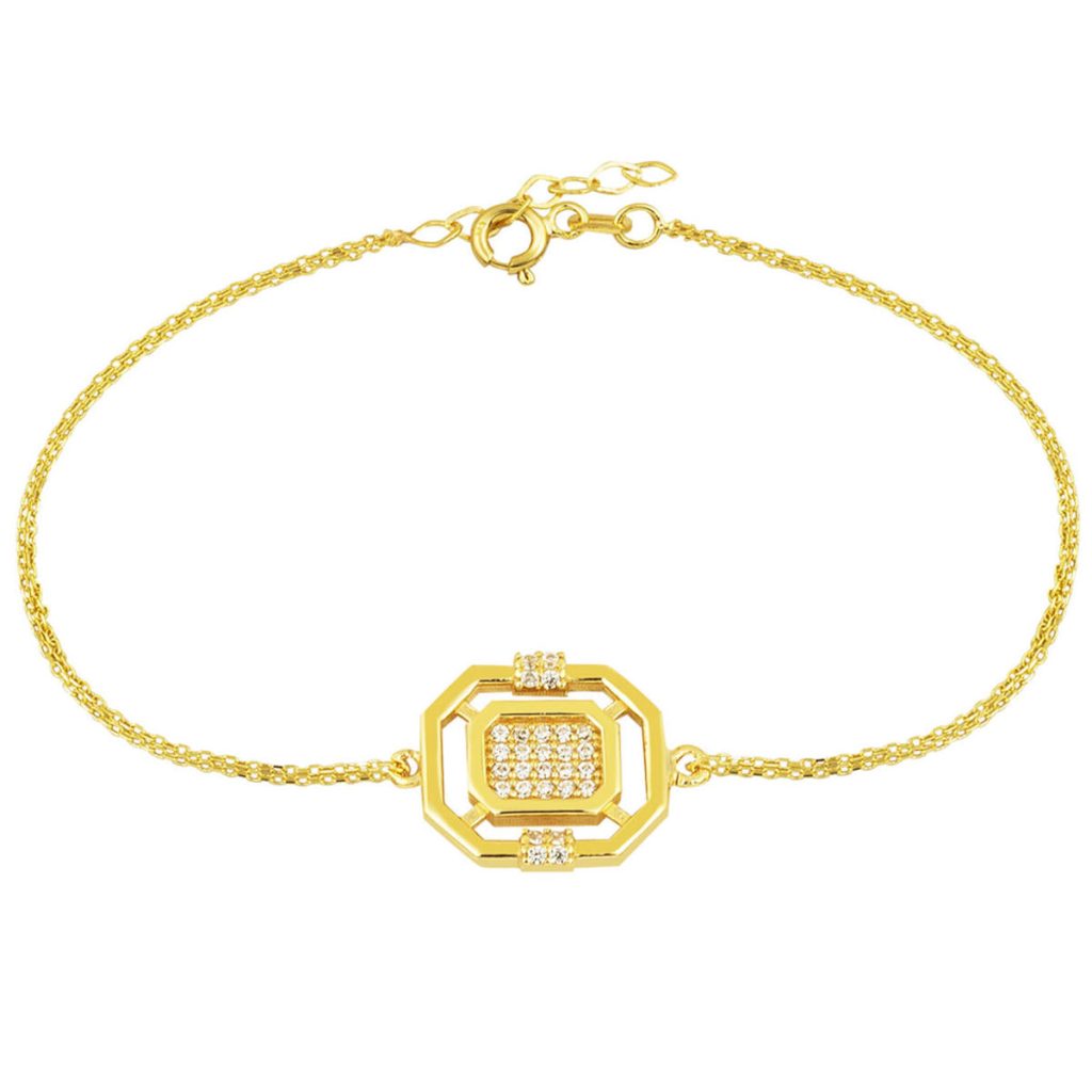 Minimalist Design Gold Bracelet