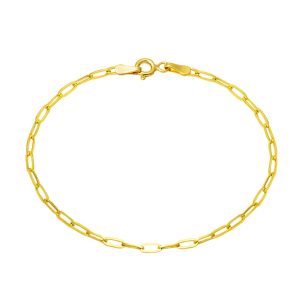Spor Trombone Or Chaine Bracelet 14 Carats