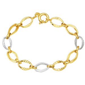 İki Colored Kalemli Gold Milky Way Bracelet