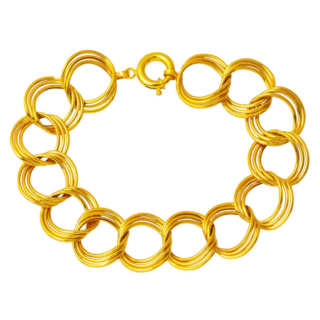 Milky Way Bracelet 14 Karat Gold