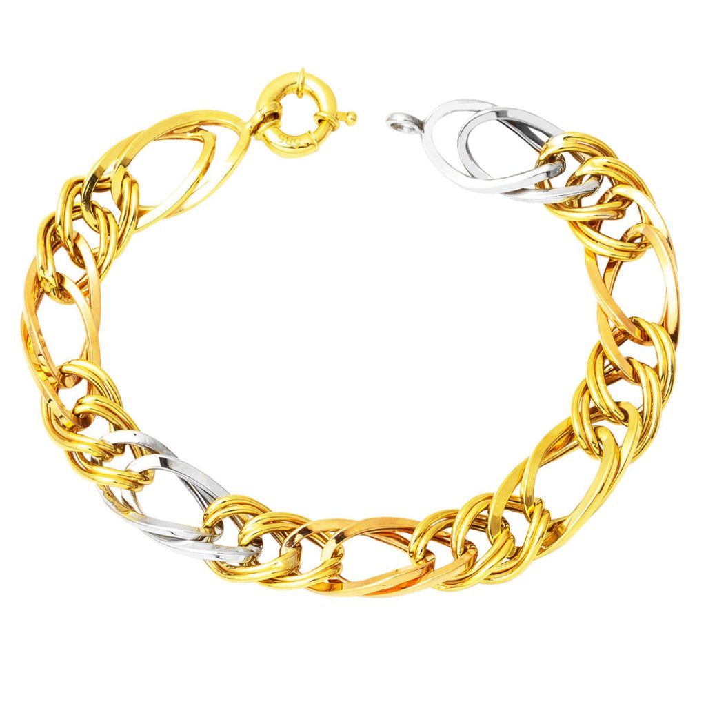 14 Karat Gold Milky Way Bracelet