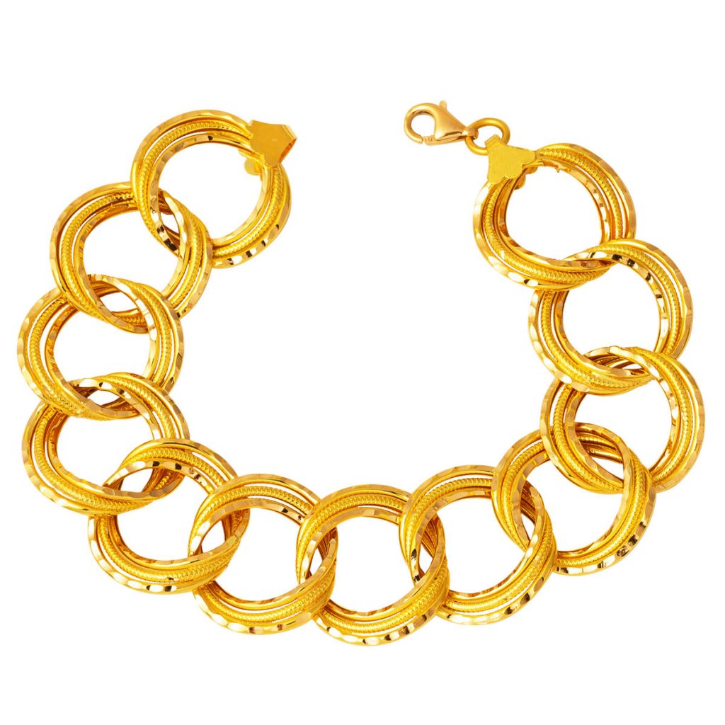 22 Carats Or Voie Lactée Bracelet