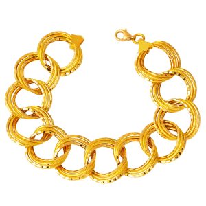22 Karat Gold Milky Way Bracelet