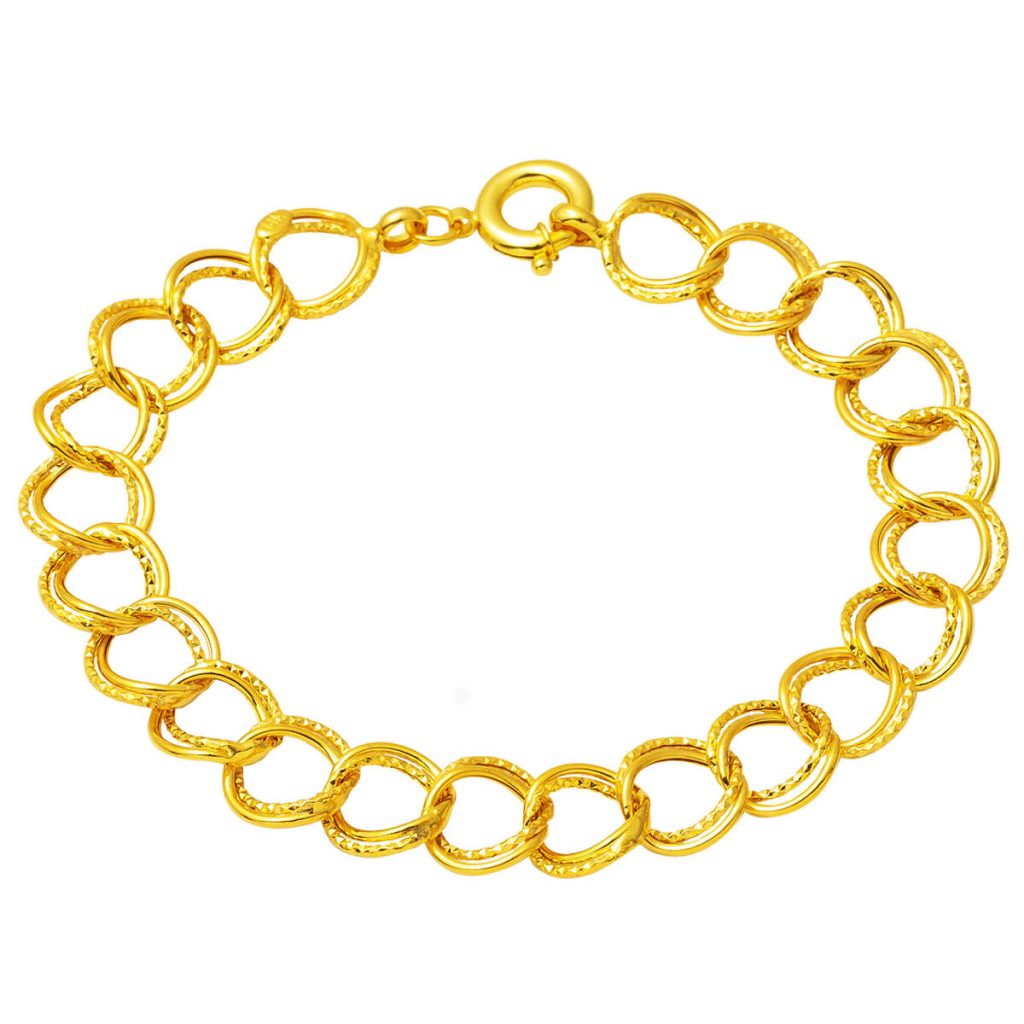 Milky Way 14 Karat Gold Bracelet