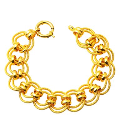 Samanyolu 22K Plain Gold Bracelet