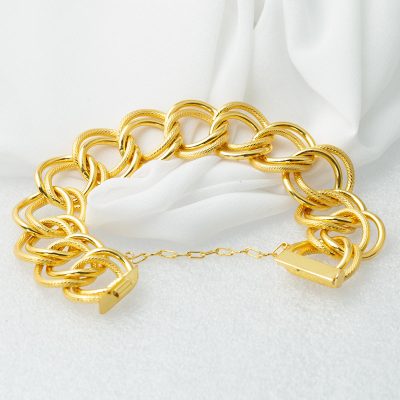 Çift Ringed 22K Samanyolu Bracelet