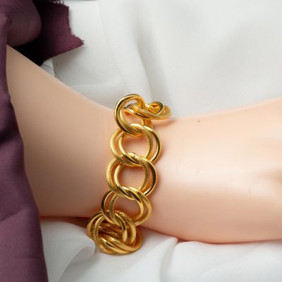 Çift Ringed 22K Samanyolu Bracelet - 22K - 31.44g - EZ Gold