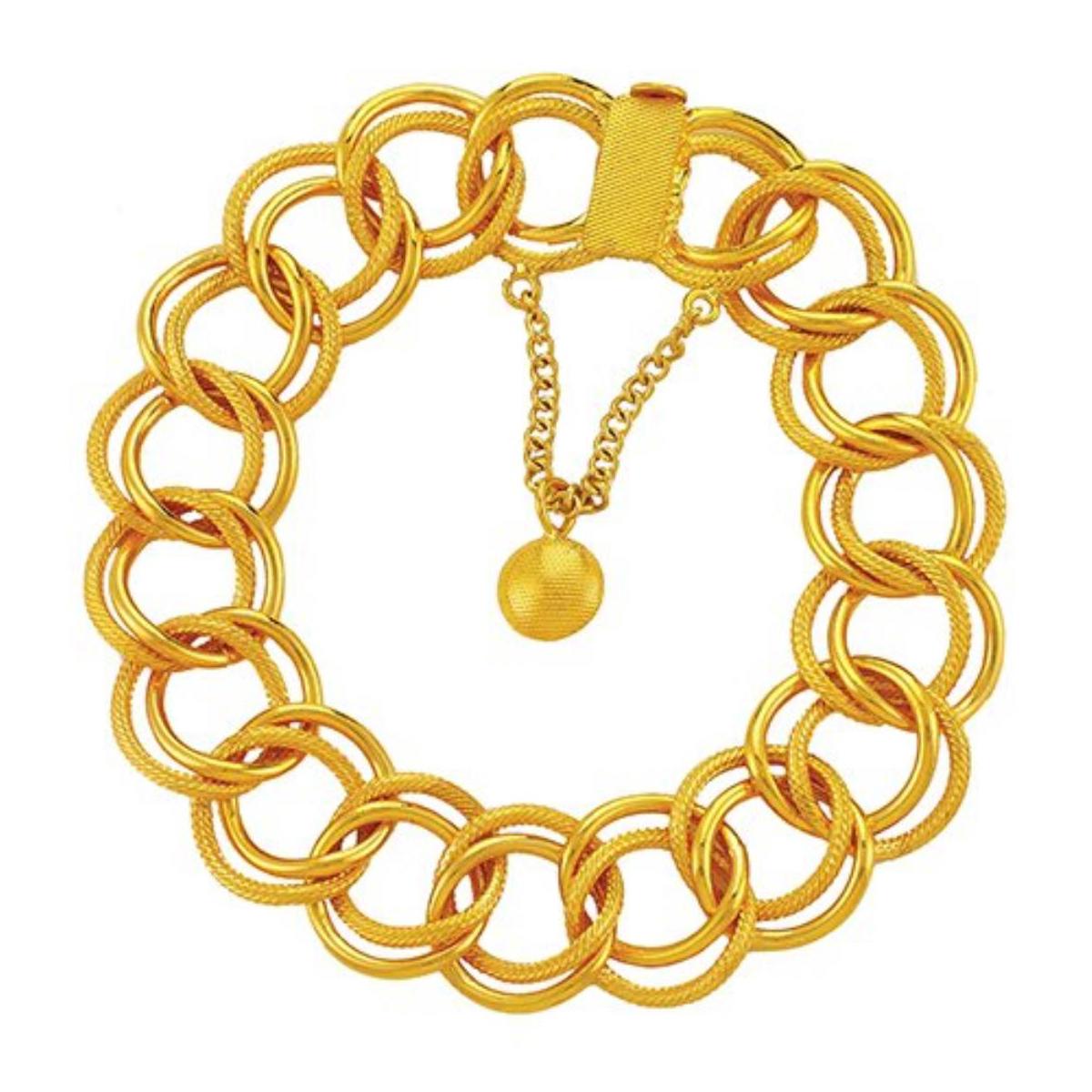 Voie Lactée 22 Carats Or Bracelet 18 Gr.