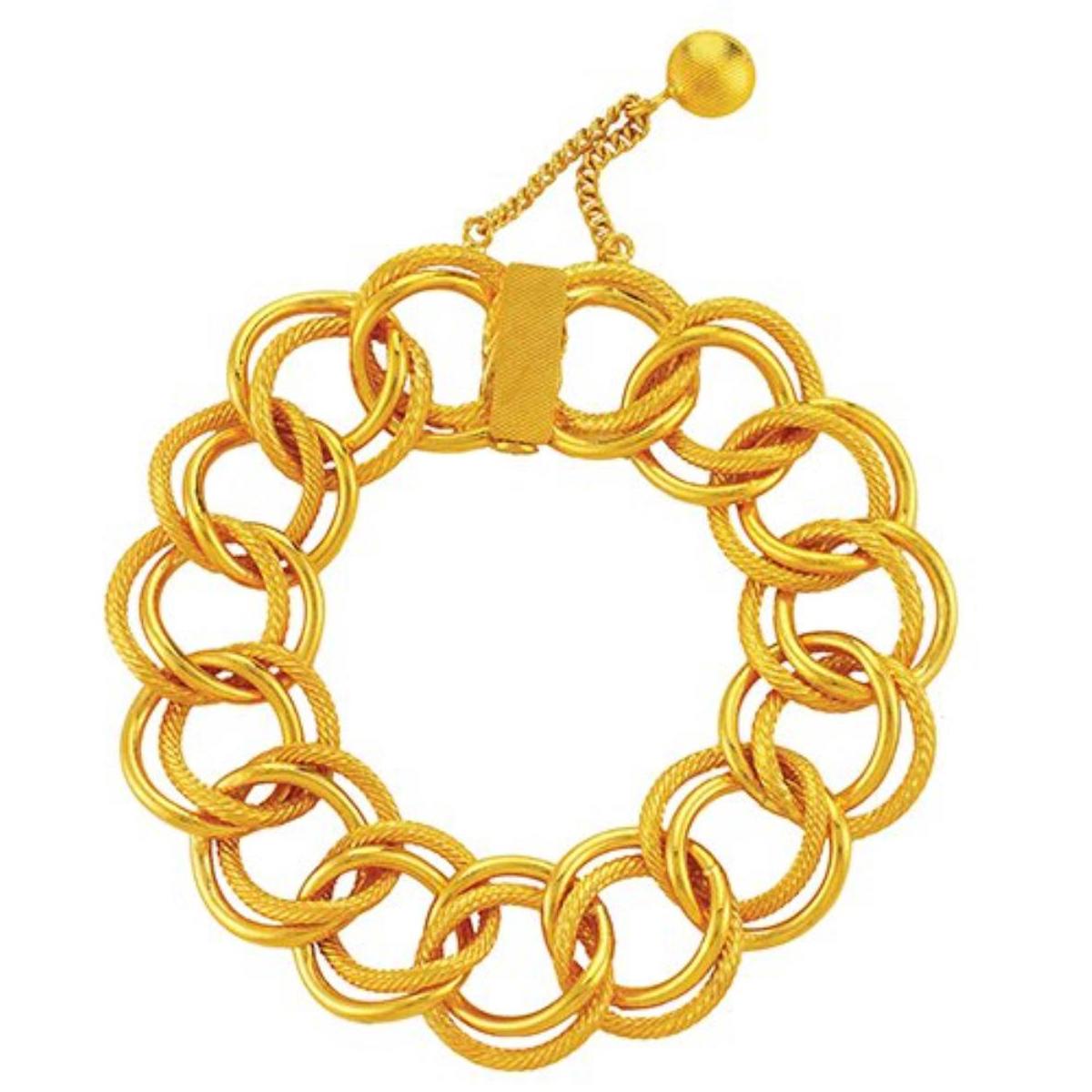 Voie Lactée 22 Carats Or Bracelet 25 Gr.