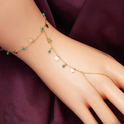Shakira Plain Şahmeran Gold Bracelet - 14K - 2.36g - EZ Gold