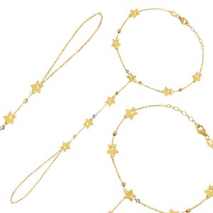 Or Etoile 14 Carats Shahmaran Bracelet
