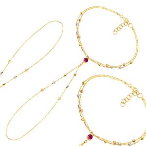 14 Carats Top en Or Shahmaran Bracelet