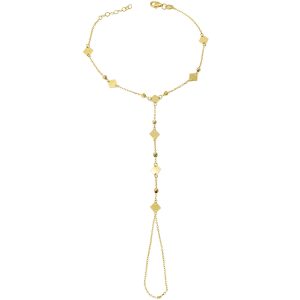 Square Top en Or Shahmaran Bracelet