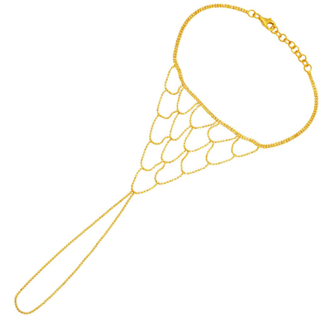 Mini Top Chain 14 Karat Gold Shahmaran