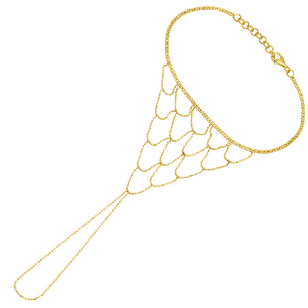 14 Karat Gold Mini Top Chain Shahmaran
