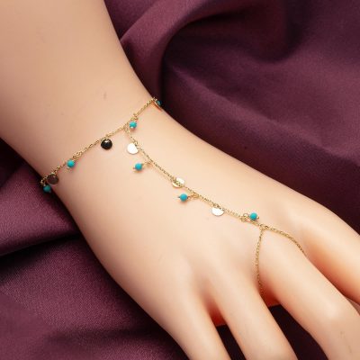 Oryantal Plain Şahmeran Gold Bracelet - 14K - 2.08g - EZ Gold