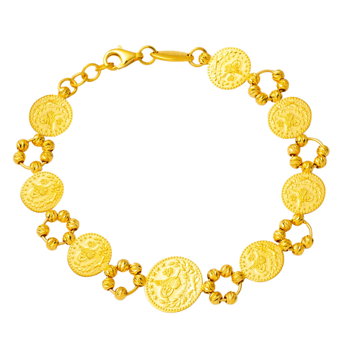 Tughra 22 Karat Gold Bracelet