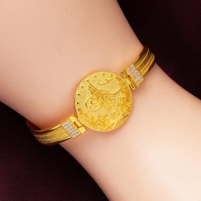 with Monogram 14K Gold Trabzon Mesh Bracelet - 14K - 16.44g - EZ Gold
