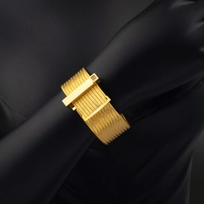 14K Moonarlanabilir Trabzon Mesh Bracelet 11 Row - 14K - 32.07g - EZ Gold