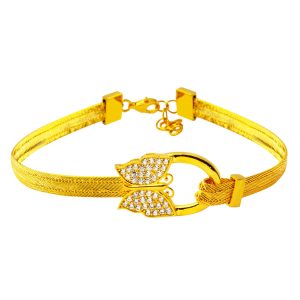 Butterfly Trabzon Woven 22 Karat Gold Bracelet