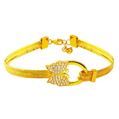 Kelebek Trabzon Mesh 22K Gold Bracelet
