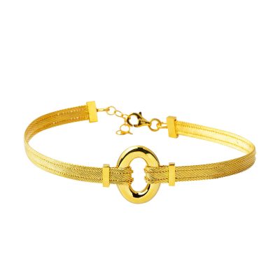 Duru Trabzon Mesh 22K Gold Bracelet